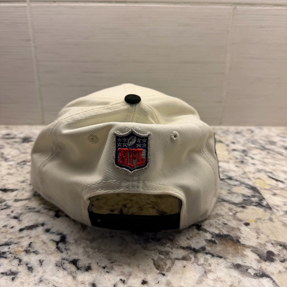 New Era Kansas City Chiefs Cream & Black Super Bowl Champions Snapback - Picture 3 of 5